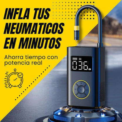 Compresor de aire portátil recargable