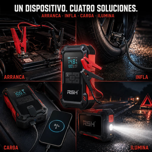Arrancador Inflador Cargador 3 en 1 - RHS